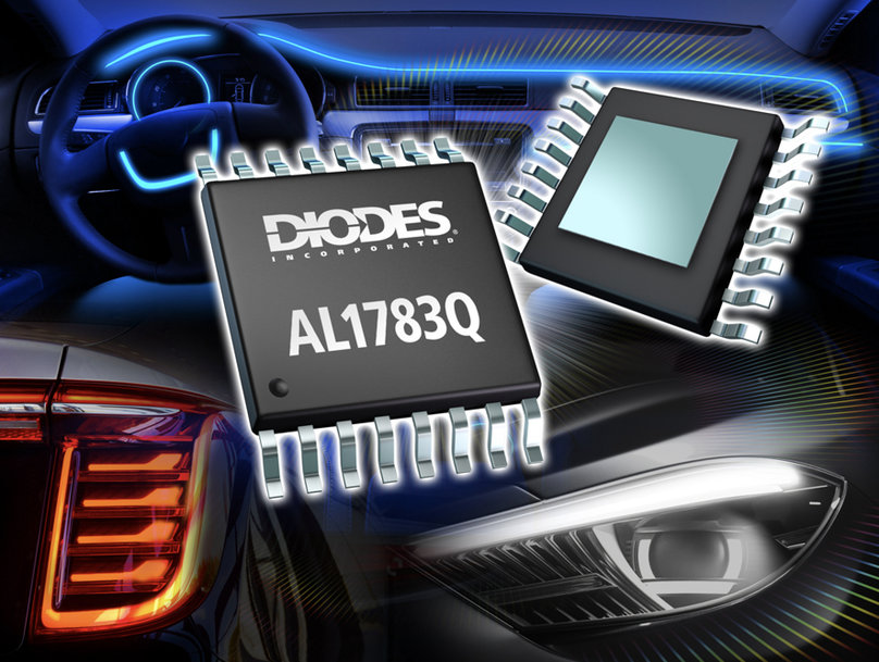 Diodes Unveils Automotive-Compliant 3-Channel Linear LED Driver with Independent Brightness and Color Controls